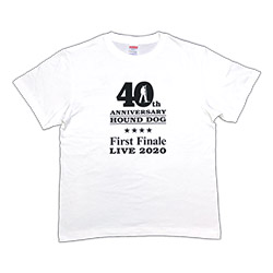 40th Anniversary Tシャツ　白