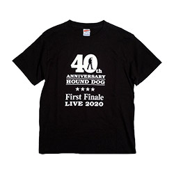 40th Anniversary Tシャツ　黒